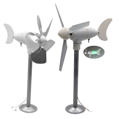 Yard-Garten-Windmühlen geführtes Nachtheller Wind-Arbeitsturbine-Modell Generator Portable