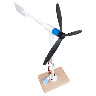 Mikrowindkraftanlage-Spinner-Stromgenerator-Modell-Led Night Light-Garten-Yard-Windmühlen