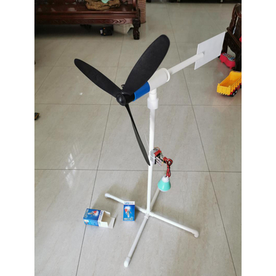 Mikrowindkraftanlage-Spinner-Stromgenerator-Modell-Led Night Light-Garten-Yard-Windmühlen