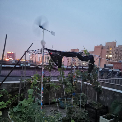 Mikrowindkraftanlage-Spinner-Stromgenerator-Modell-Led Night Light-Garten-Yard-Windmühlen