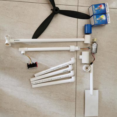 Mikrowindkraftanlage-Spinner-Stromgenerator-Modell-Led Night Light-Garten-Yard-Windmühlen