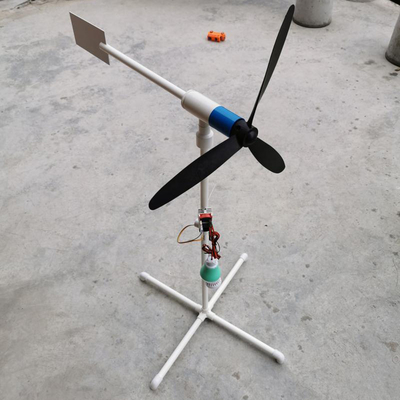 Mikrowindkraftanlage-Spinner-Stromgenerator-Modell-Led Night Light-Garten-Yard-Windmühlen