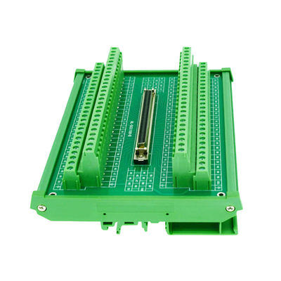 Hutschiene SCSIs 100 Pin Connector, die Art Verteiler-Modul anbringt