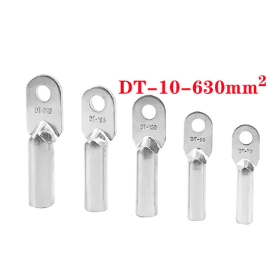 Papierlösekorotron-Kupfer-Kabelöse Tin Plated Connecting Nose Terminals