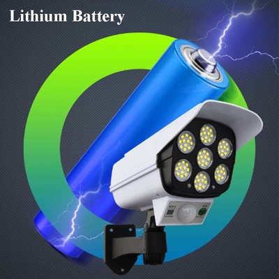 2 in 1 helle Solarsicherheits-blinder Kamera-Bewegungs-Sensor-Solarwand-Lampe im Freien wasserdicht
