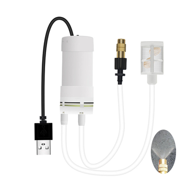 Elektrisches Wasserpumpen Kit Mist Watering System USBs 5V mit kupferner Berieselungsanlage