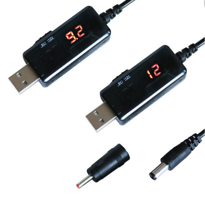 USB zu DC-Stromkabel 5V 9V 12V zum Stecker-Verbindungsstück-Adapter DCs Jack Charging Cable Power Cord
