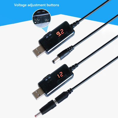 USB zu DC-Stromkabel 5V 9V 12V zum Stecker-Verbindungsstück-Adapter DCs Jack Charging Cable Power Cord