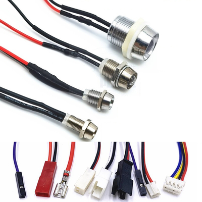 Kabel-Verbindungsstücke bauten Anzeigelampe Energie-Versuchs-Lamp LED Sigal Warning Light zusammen