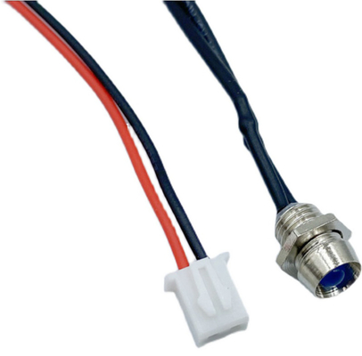 Kabel-Verbindungsstücke bauten Anzeigelampe Energie-Versuchs-Lamp LED Sigal Warning Light zusammen