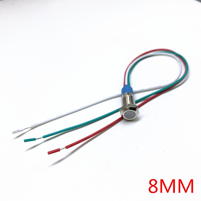 Farbe RGB drei führte Anzeigelampen-wasserdichte Signal-Pilot-Lamp With Cable-Verbindungsstücke 12-24V