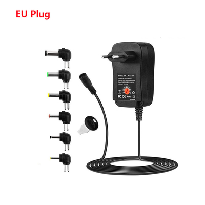 Universaladapter der Stromversorgungs-30W justierbarer Wechselstrom zum Universalladegerät-Adapter DCs 3V/4.5V/6V/7.5V/9V/12V 1.5A