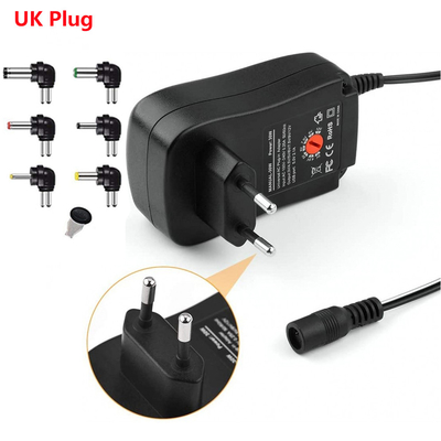 Universaladapter der Stromversorgungs-30W justierbarer Wechselstrom zum Universalladegerät-Adapter DCs 3V/4.5V/6V/7.5V/9V/12V 1.5A
