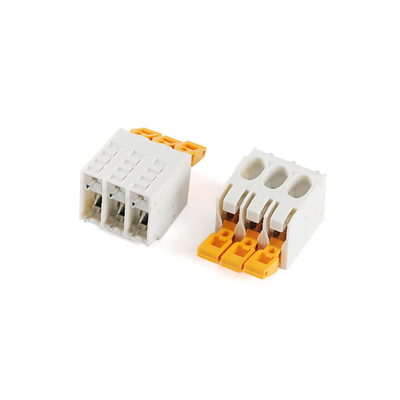 7.5mm Neigungs-Doppelreihen-Stoß im Frühjahr, der PWB-Verteiler 27A 300V quetschverbindet