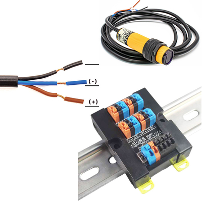 4 Kanal-Näherungsschalter-Sensor, der Verteilungs-Verteiler-Ausbruch-Brett verdrahtet