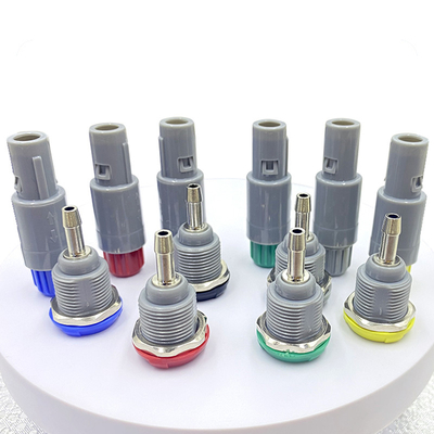 PAG-PAKET elektrisches pneumatisches MischSelbst-verriegelndes Stecker-Sockel-Ersatz-Kunststoffschlauch-Gegentaktverbindungsstück