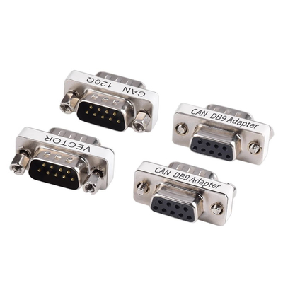 DB9 bis CAN-Bus-Schnittstellenadapter mit Pin-2 Pin-7 120 Ohm-Widerstand für die Fahrzeugdiagnostik