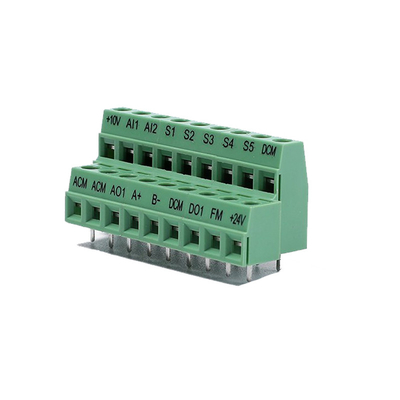 5.08mm / 0.2&quot; Doppelreihe PCB-Schraubendurchschlussverbindung mit Druckmarker-Service