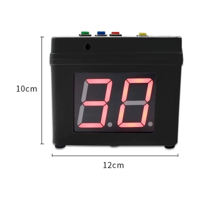 4seitiger digitaler Countdown-Timer Stoppuhr Poker Schachkasinos Digitaler Schuss-Timer