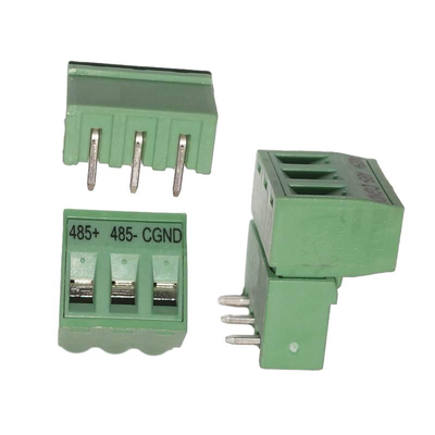 5.08mm Pitch PCB Plug-in Screw Terminal Blöcke Plug + Rechteck Pin Header mit gedruckten Marker Service