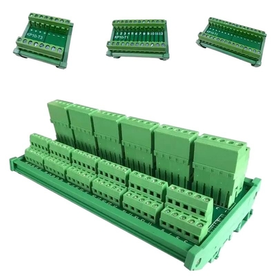 8 12 16 60 Wege Kabelverbindung Verteilungsknotenpunkt Endgerät Blöcke Verkabelung Board Din Schienenhalter