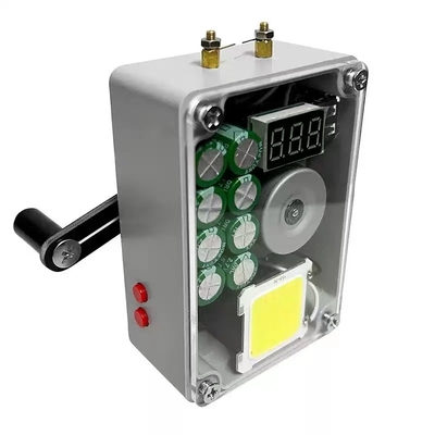 Handgenerator-Box Notstrombank USB-Telefonladegerät Zünder Manuelle Stromversorgung Zündung