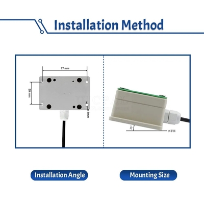 Regen- und Schnee-Sensor-Sender-Kreuzungsbox Regenfalldetektor-Controller RS485 Modbus Schalter Ein- / Ausschalten mit Heizung