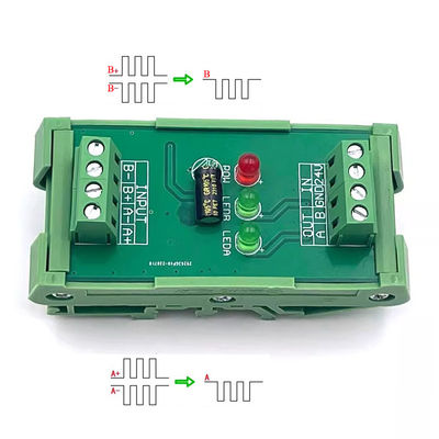 DC24V 2-Wege-Wandler Servo-Encoder Differential 5V TTL zu Kollektor 24V HTL Signale