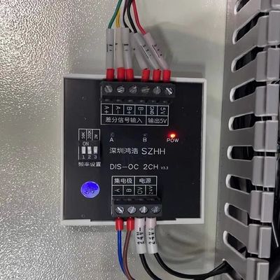 Konverter 5V differenziales TTL Singal in Weisen-Unterstützungs-PLC NPN und PNP des Kollektor-24V HTL des Signal-2