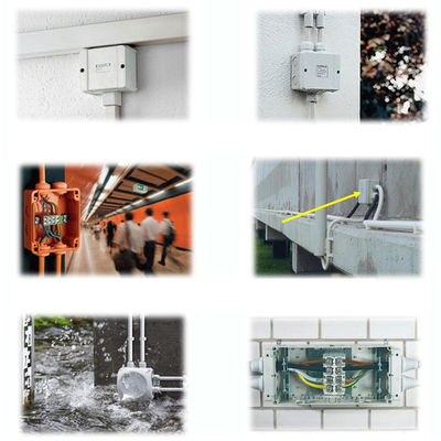 IP67 CCTV Kamera Monitor Verteiler Wasserdichte Kabelanschlussdose mit Klemmen