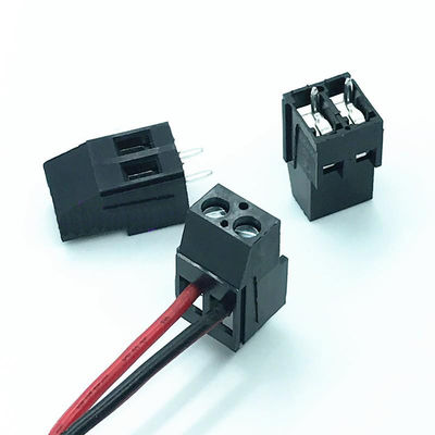 5.08mm / 0.2&quot; Pitch PCB-Anschlüsse Schwarze Schraube Endgerät Blöcke 2P 3P Kombination Doppelreihe