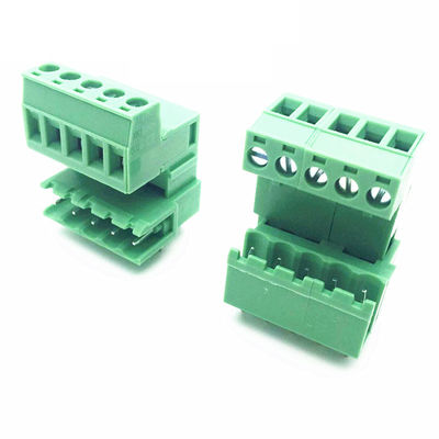 Schraubklemme-Klemmenblock-Stecker Pin Header 5.08mm Neigungs-Doppelreihe Jointable PWBs steckbarer