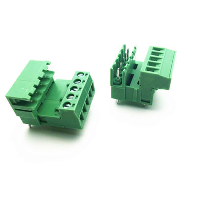 Schraubklemme-Klemmenblock-Stecker Pin Header 5.08mm Neigungs-Doppelreihe Jointable PWBs steckbarer