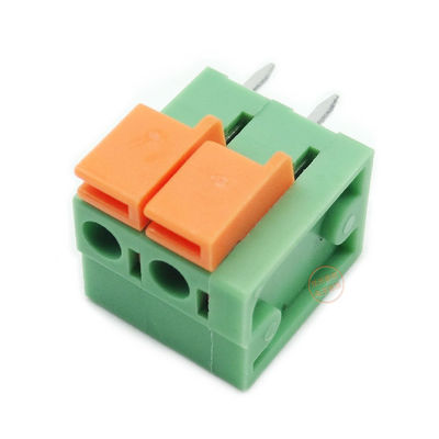 Frühlings-Verteiler-vertikaler Verdrahtungs-Eintritt 5.08mm Neigung PWBs Screwless