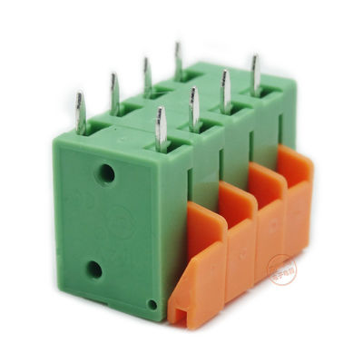 Frühlings-Verteiler-vertikaler Verdrahtungs-Eintritt 5.08mm Neigung PWBs Screwless