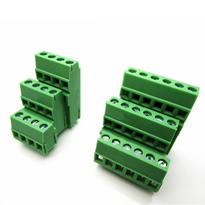 Reihen-Schraubklemme-Klemmenblöcke 2pin 3pin Jointable 5.08mm/5.00mm Neigung PWBs 3