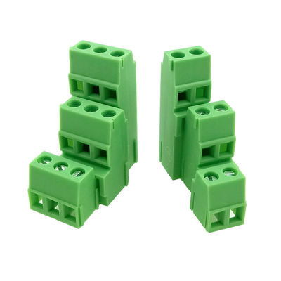 Reihen-Schraubklemme-Klemmenblöcke 2pin 3pin Jointable 5.08mm/5.00mm Neigung PWBs 3