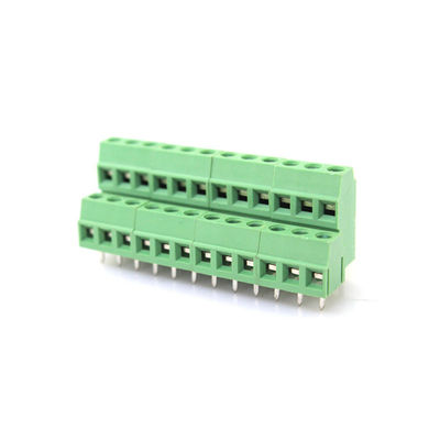 3.81mm/0,15&quot; Doppelreihen-Schraubklemme-Klemmenblöcke PWB-Leiterplatten-Verbinder Jointable