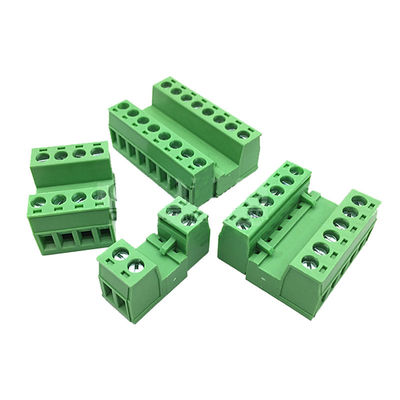 steckbare Schraubklemme-Klemmenblöcke 5.08mm Neigung PWBs, die Sockel-Stecker ankoppeln