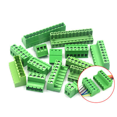 steckbare Schraubklemme-Klemmenblöcke 5.08mm Neigung PWBs, die Sockel-Stecker ankoppeln