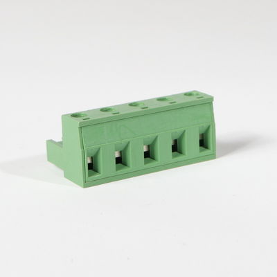 verstopfen steckbare Einsteckschraubklemme-Klemmenblöcke 7.62mm Neigungs-15Amp + Titel