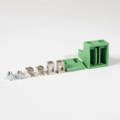 verstopfen steckbare Einsteckschraubklemme-Klemmenblöcke 7.62mm Neigungs-15Amp + Titel