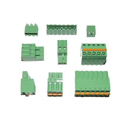 5.08mm Neigung verstopfen Einsteck-Screwless-Verteiler horizontalen verdrahtenden Eintritt