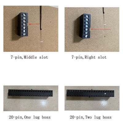 steckbare Schraubklemme-Klemmenblöcke 3.81mm Neigung PWBs für PLC S7-1200