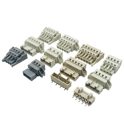 5.00mm/5.08mm Neigungs-Ersatz Screwless-Frühlings-Klammern-Verteiler