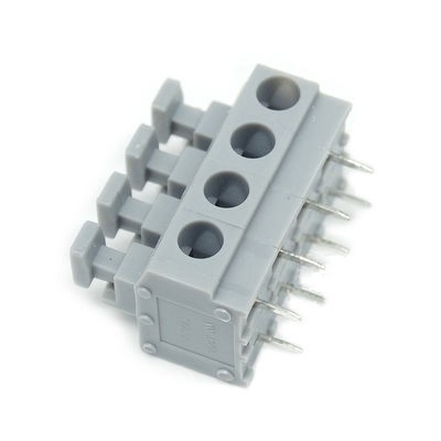 5.0mm Neigung Screwless-Frühlings-Klammern-Verteiler Jointable