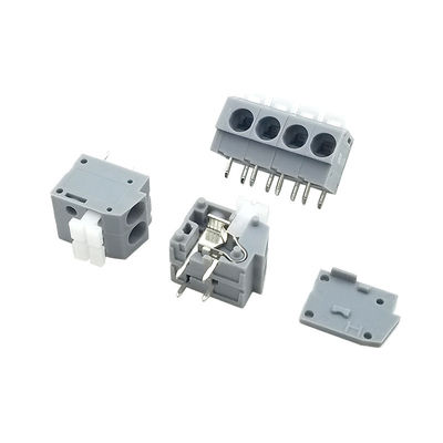 5.0mm Neigung Screwless-Frühlings-Klammern-Verteiler Jointable