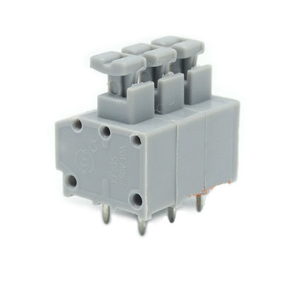 5.0mm Neigung Screwless-Frühlings-Klammern-Verteiler Jointable