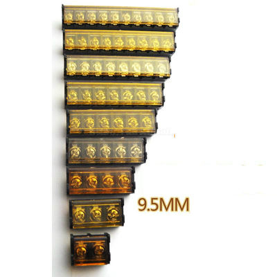9.5mm/0,375&quot; Sperren-Schraubklemme-Klemmenblöcke versehen Pin Mounting mit Seiten