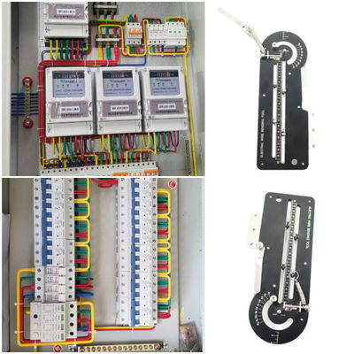 Elektrische Einschließungs-Drähte und Kabinett-Kabel, die Werkzeug-Bieger AWG-Lehre 2 -12 verbiegen